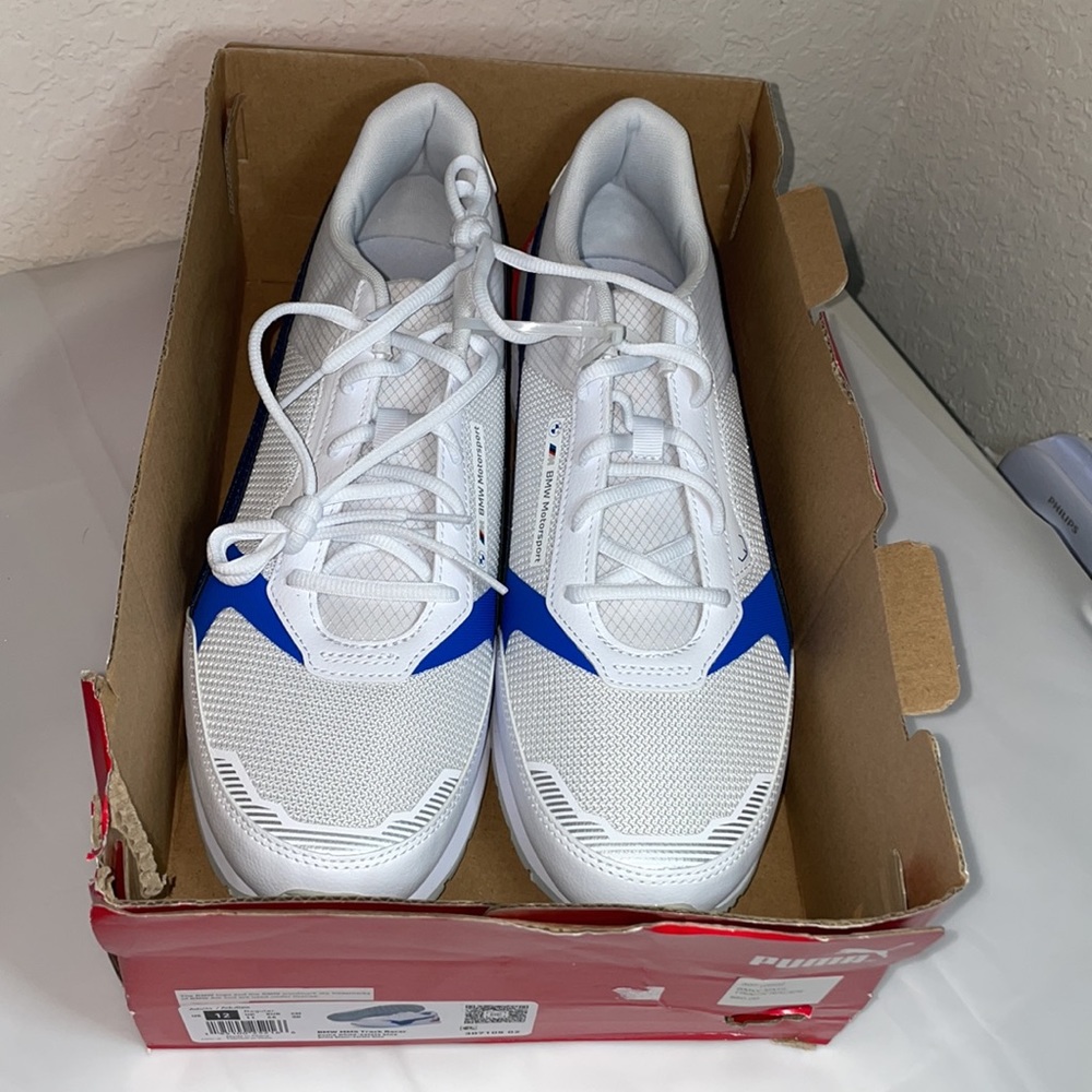 PUMA BMW MMS TRACK RACER NEW, size 12, last one! 307105 02 very comfy!